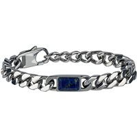 Bracciale Breil Uomo Beat in Acciaio Lapislazzulo TJ2845 - TJ2845